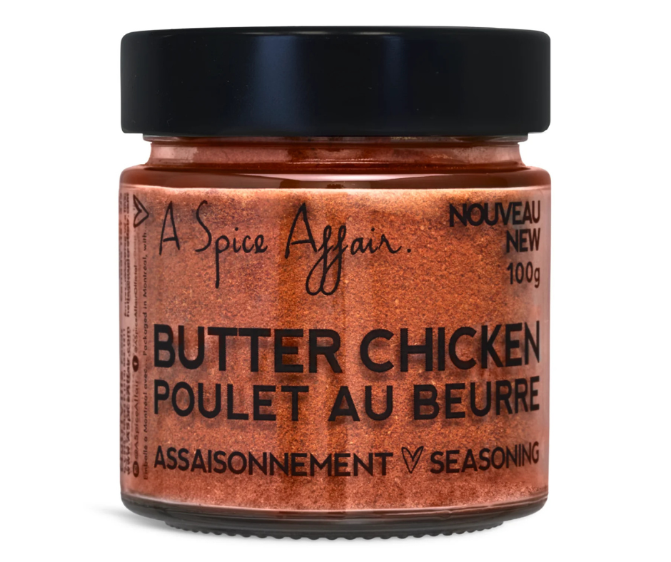 A Spice Affair Butter chicken seasoning. 100 g jar 